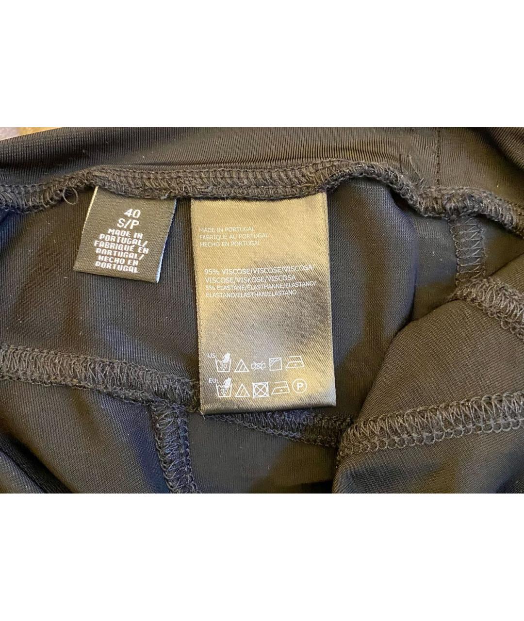 KARL LAGERFELD Черные вискозные спортивные брюки и шорты, фото 7