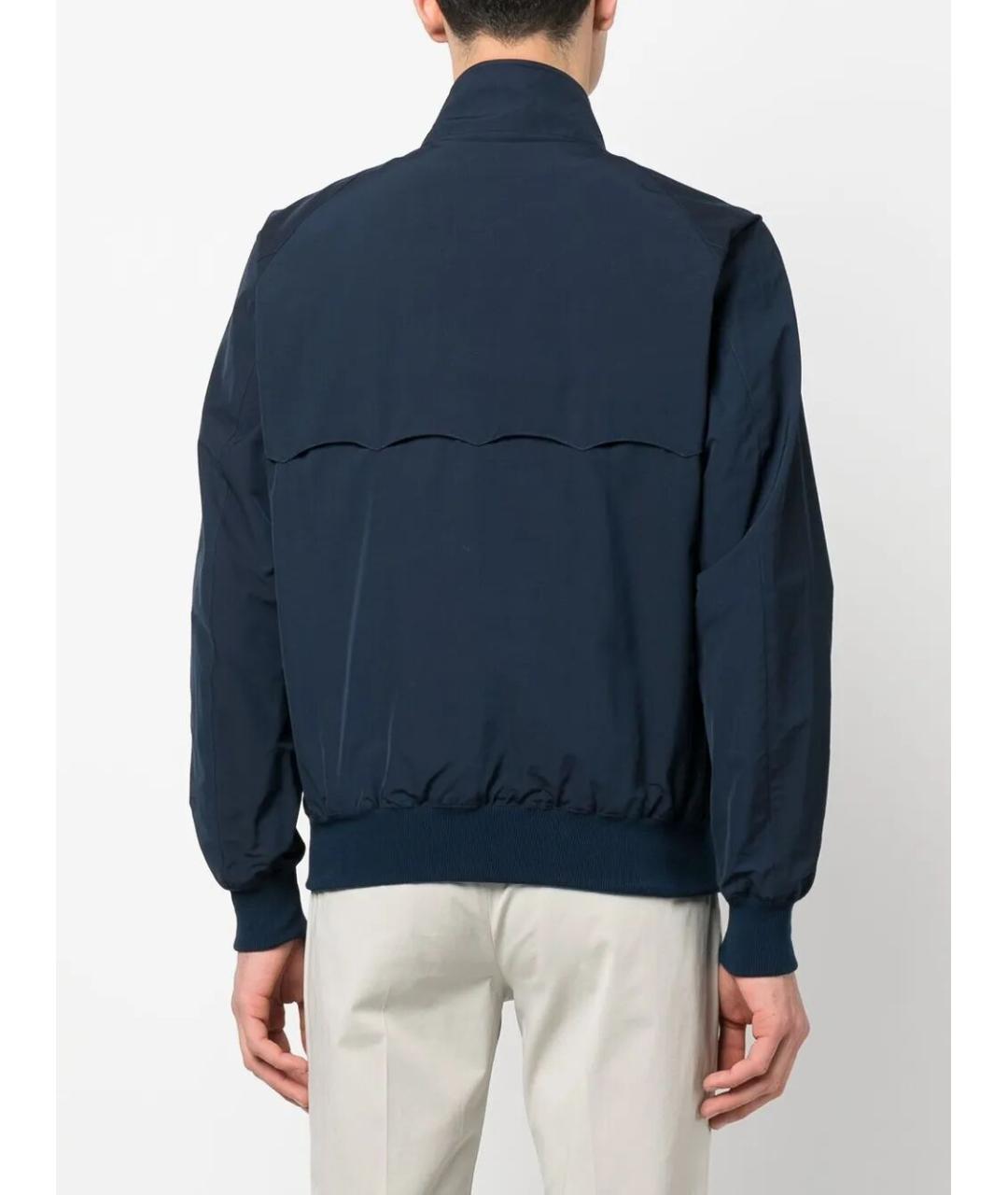 BARACUTA Синяя хлопковая куртка, фото 3