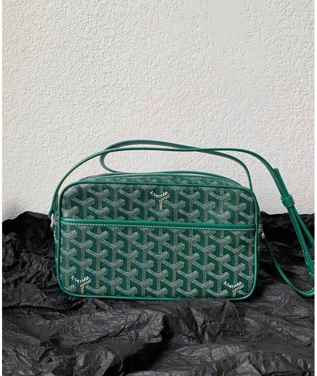 GOYARD Зеленая сумка на плечо, фото 5