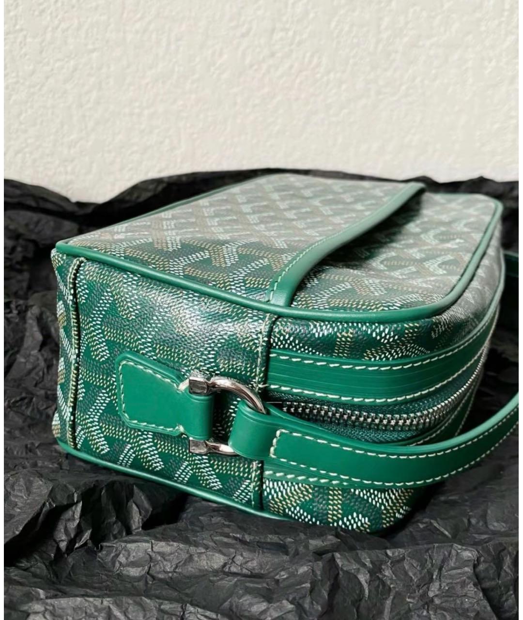 GOYARD Зеленая сумка на плечо, фото 6