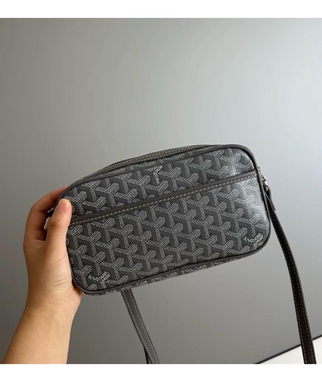GOYARD Серая сумка на плечо, фото 6