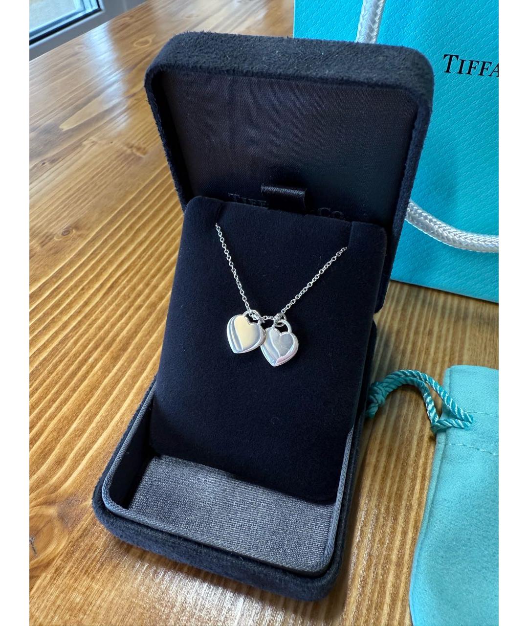 TIFFANY&CO Серебряная серебряная подвеска, фото 5