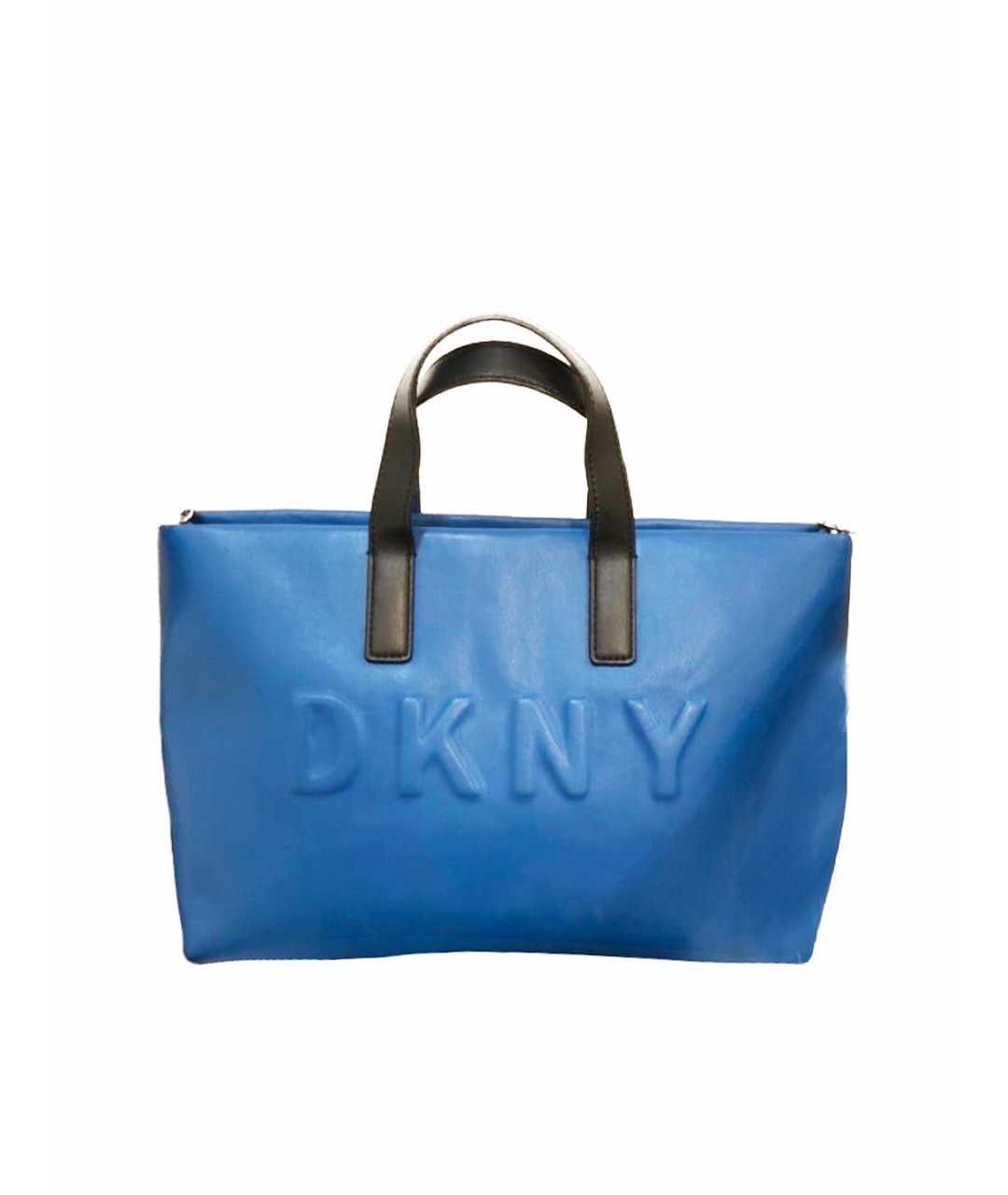 DKNY Синяя сумка тоут из искусственной кожи, фото 1