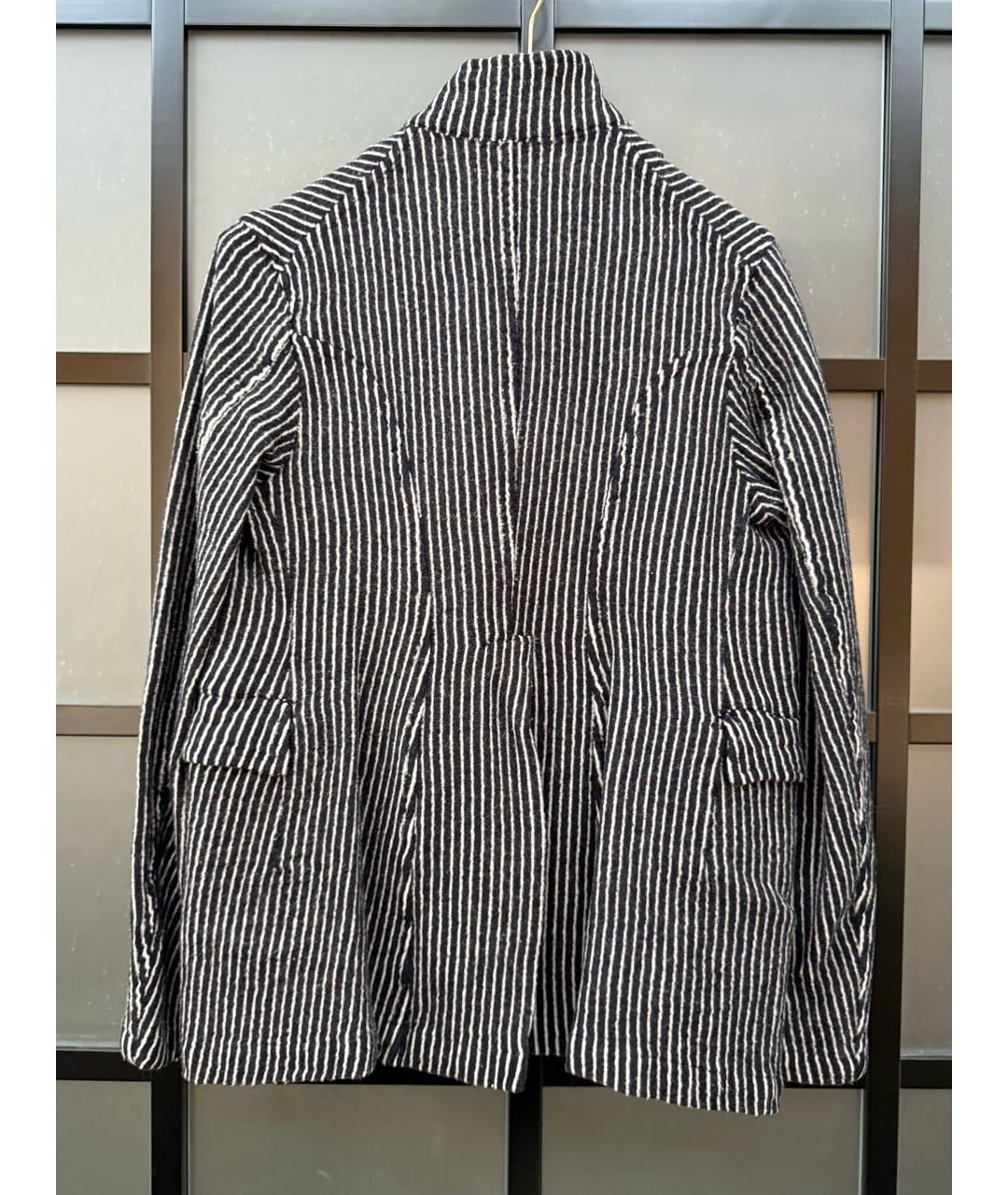 COMME DES GARÇONS Черный шерстяной костюм с брюками, фото 5