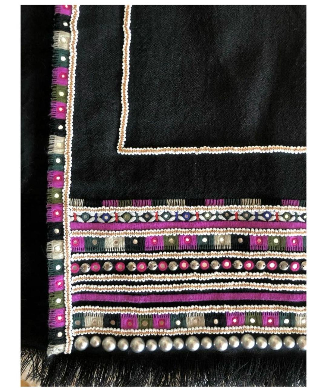 ISABEL MARANT Черное шерстяное пальто, фото 4