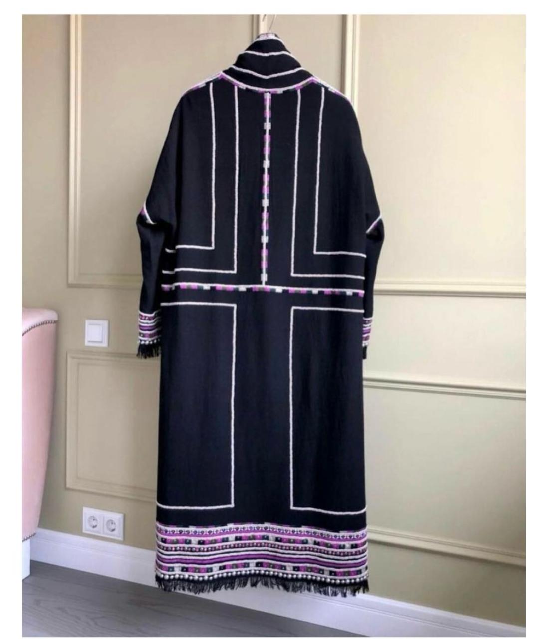 ISABEL MARANT Черное шерстяное пальто, фото 2