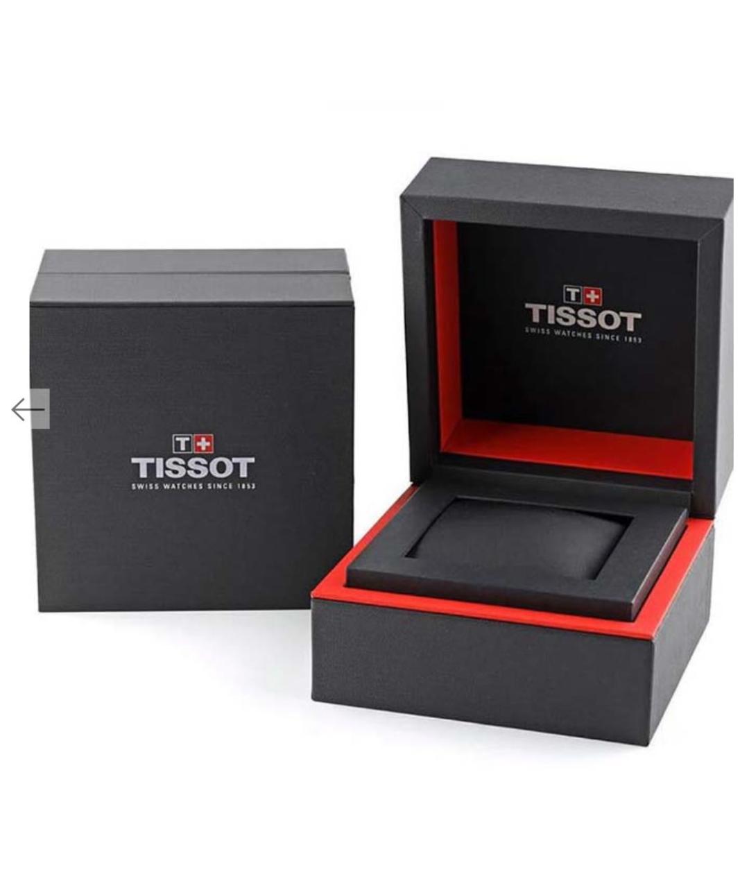 TISSOT Серебряные стальные часы, фото 4