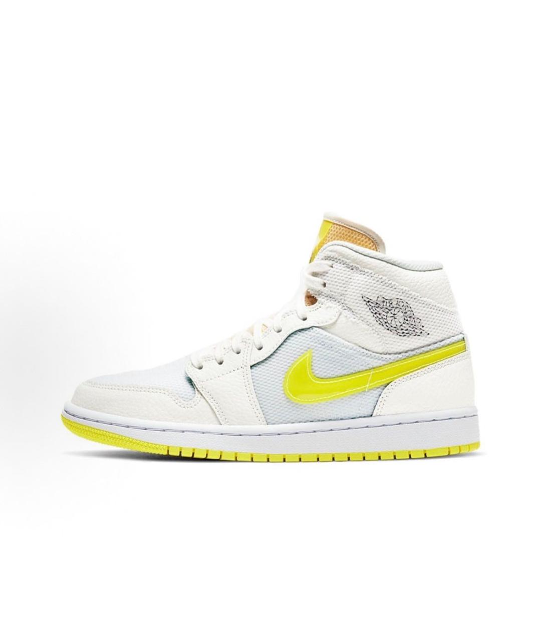 JORDAN Желтые текстильные кроссовки, фото 3