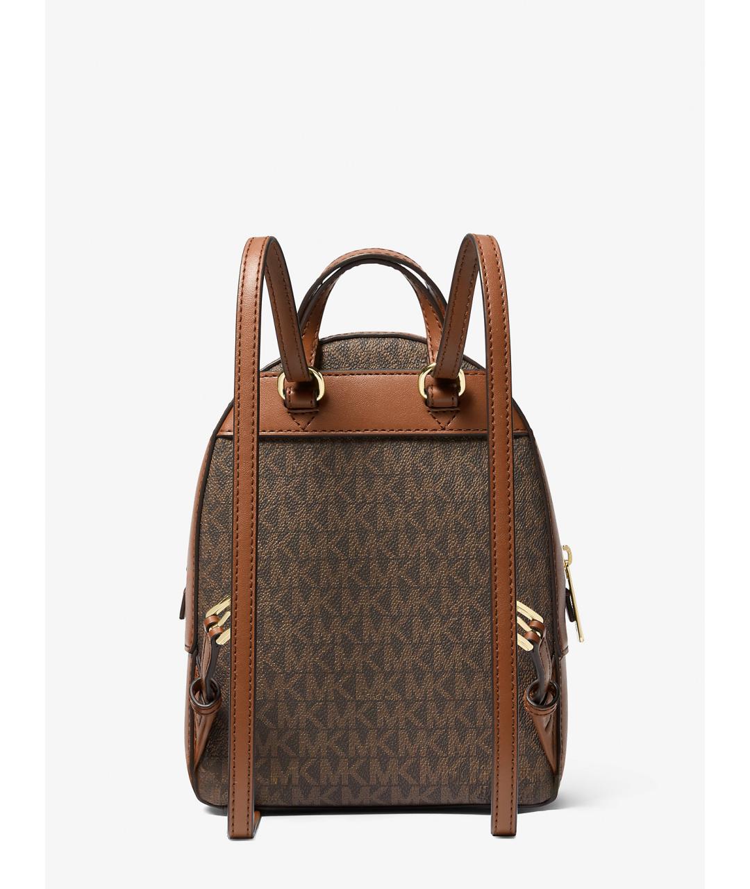 MICHAEL KORS Коричневый рюкзак из искусственной кожи, фото 2