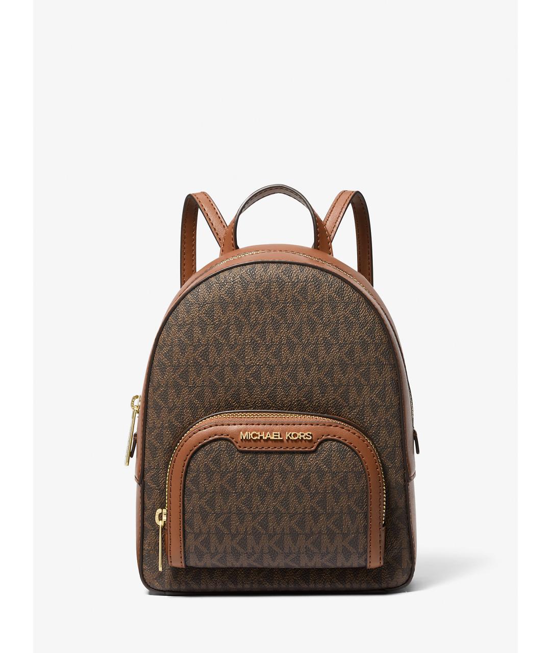 MICHAEL KORS Коричневый рюкзак из искусственной кожи, фото 1