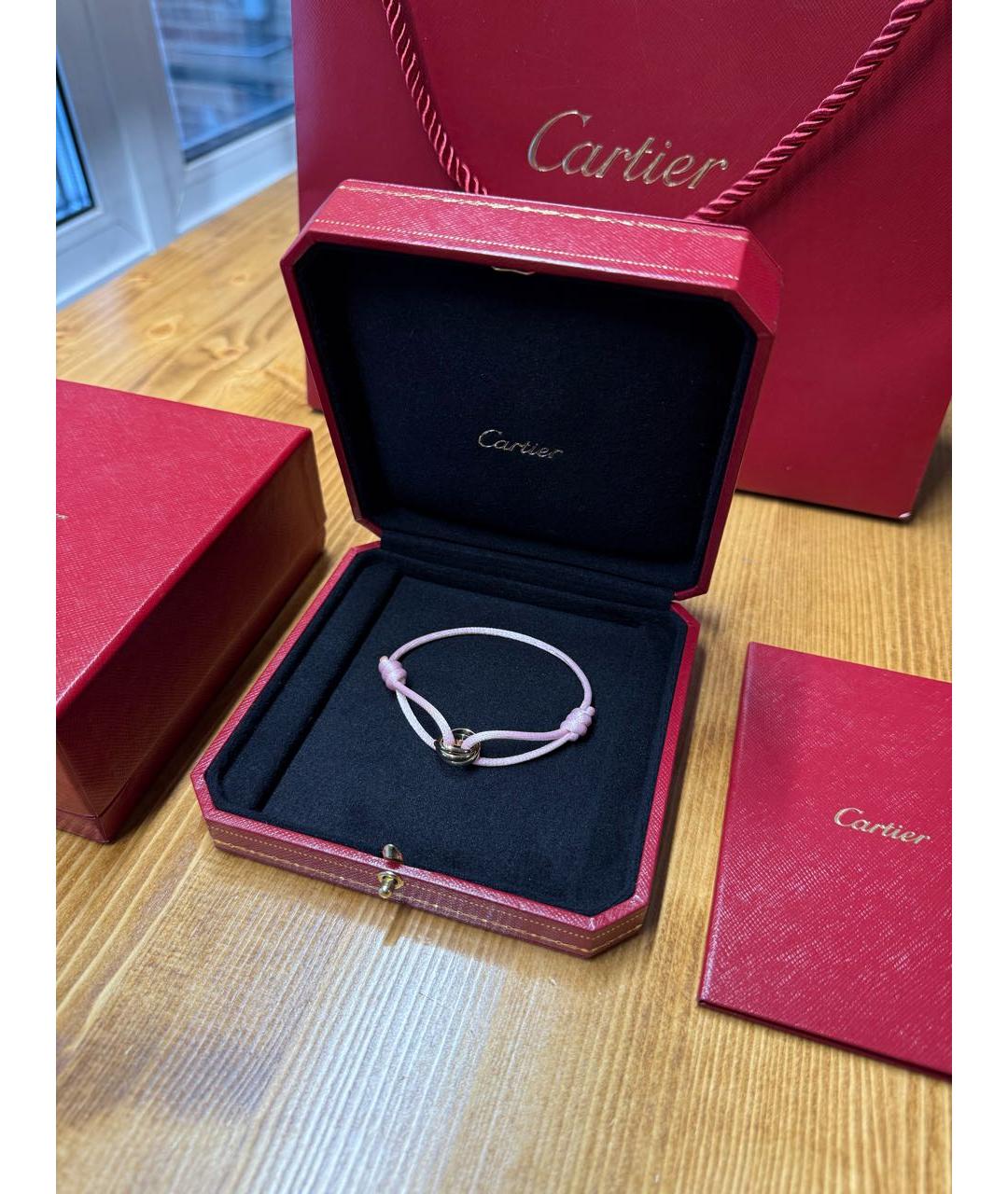 CARTIER Желтый браслет из желтого золота, фото 3