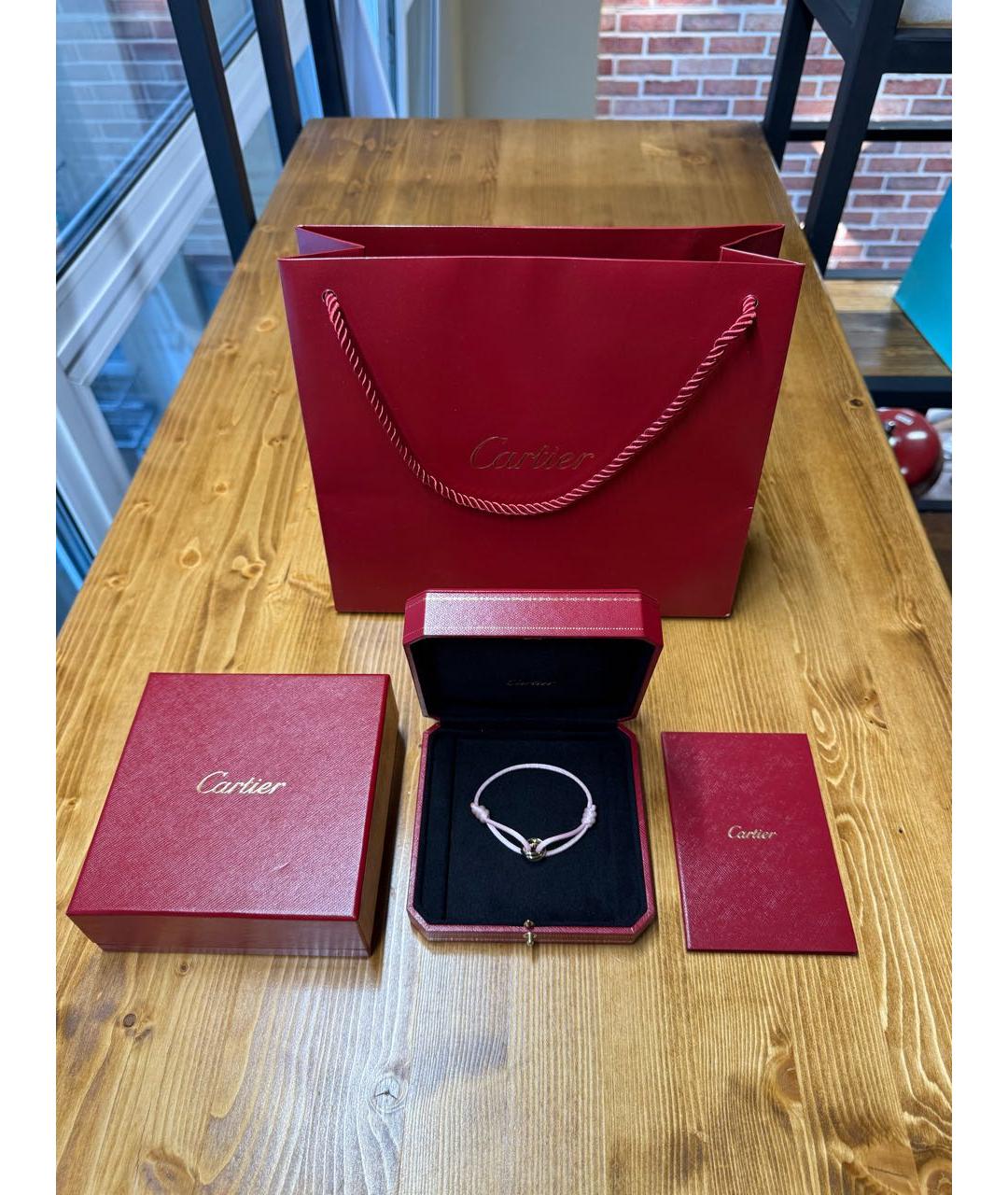 CARTIER Желтый браслет из желтого золота, фото 2