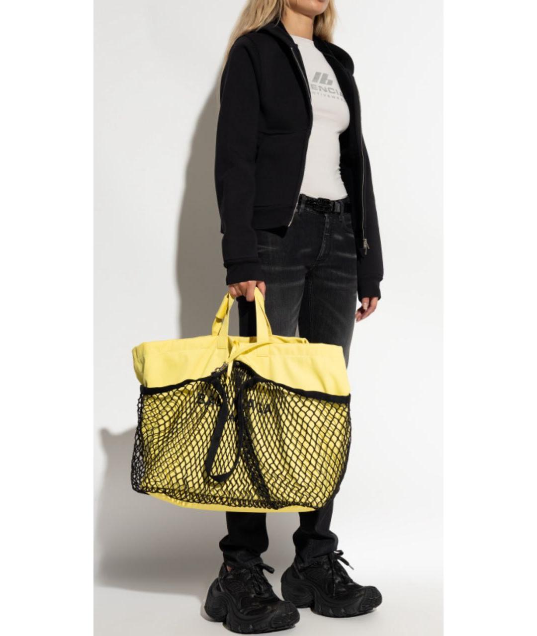 BALENCIAGA Черные текстильные кроссовки, фото 6