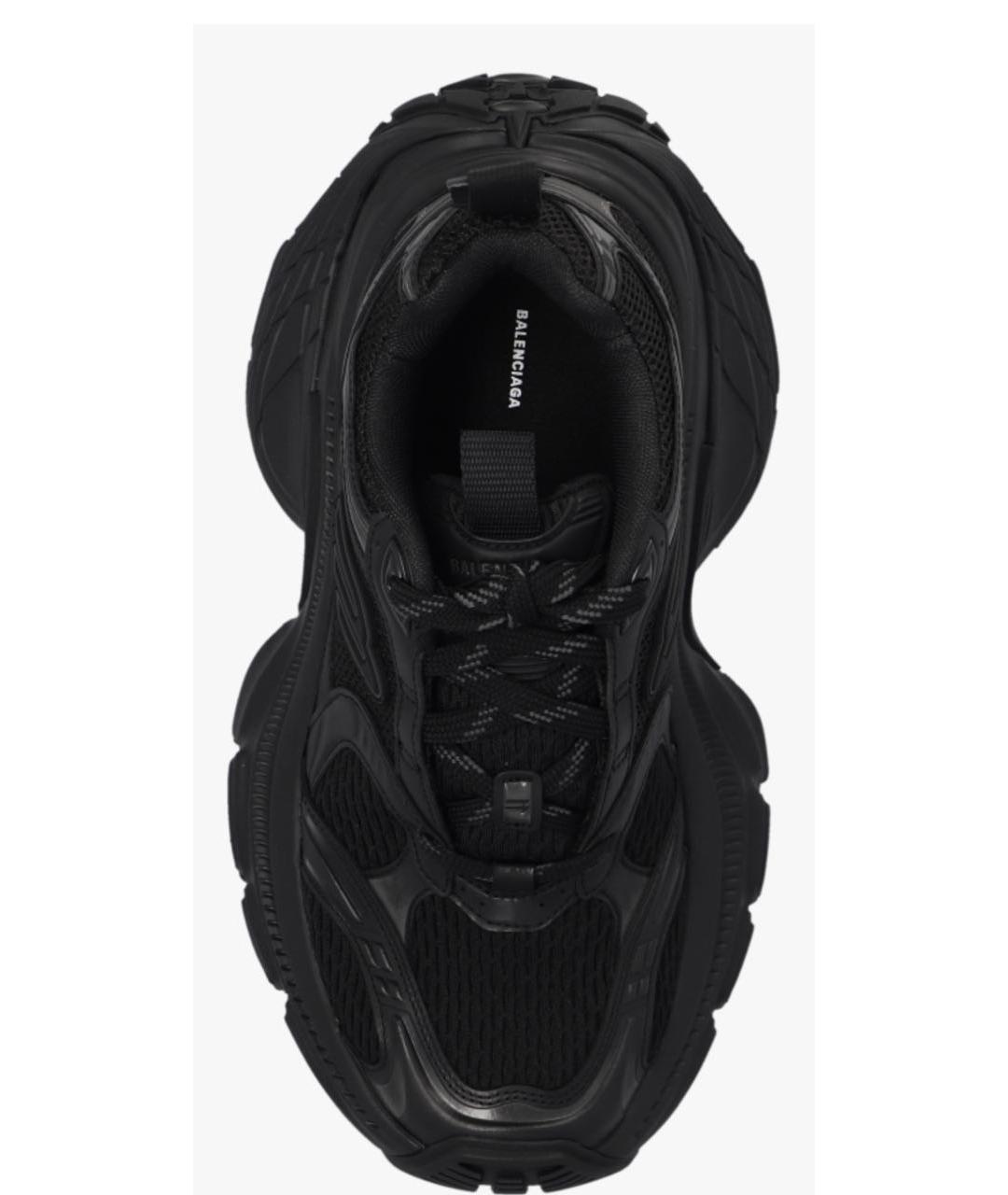 BALENCIAGA Черные текстильные кроссовки, фото 2