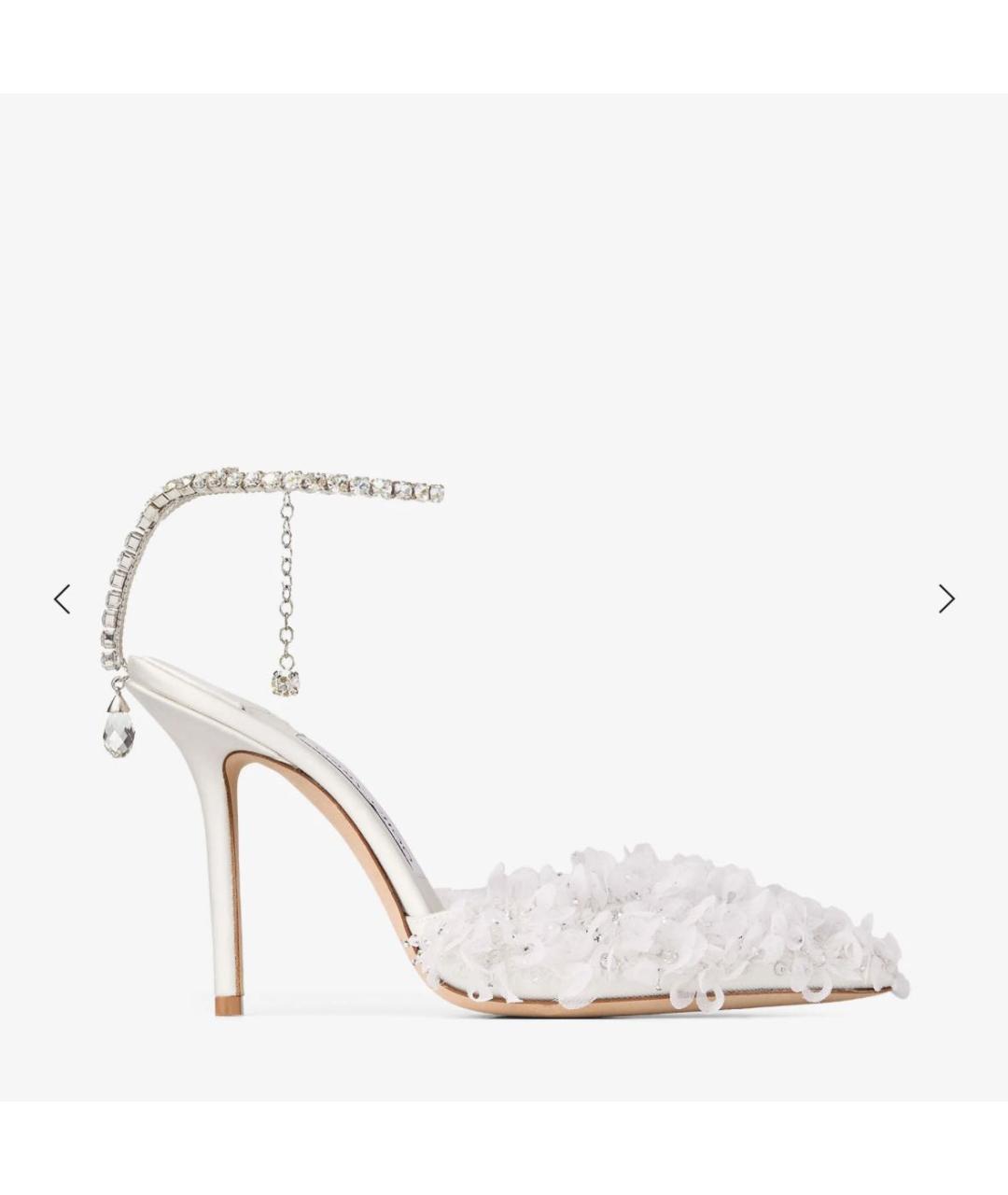 JIMMY CHOO Белые туфли, фото 5
