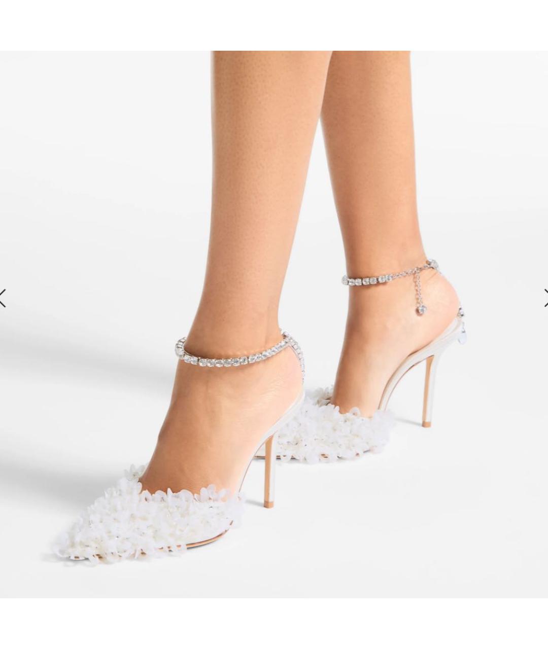 JIMMY CHOO Белые туфли, фото 2