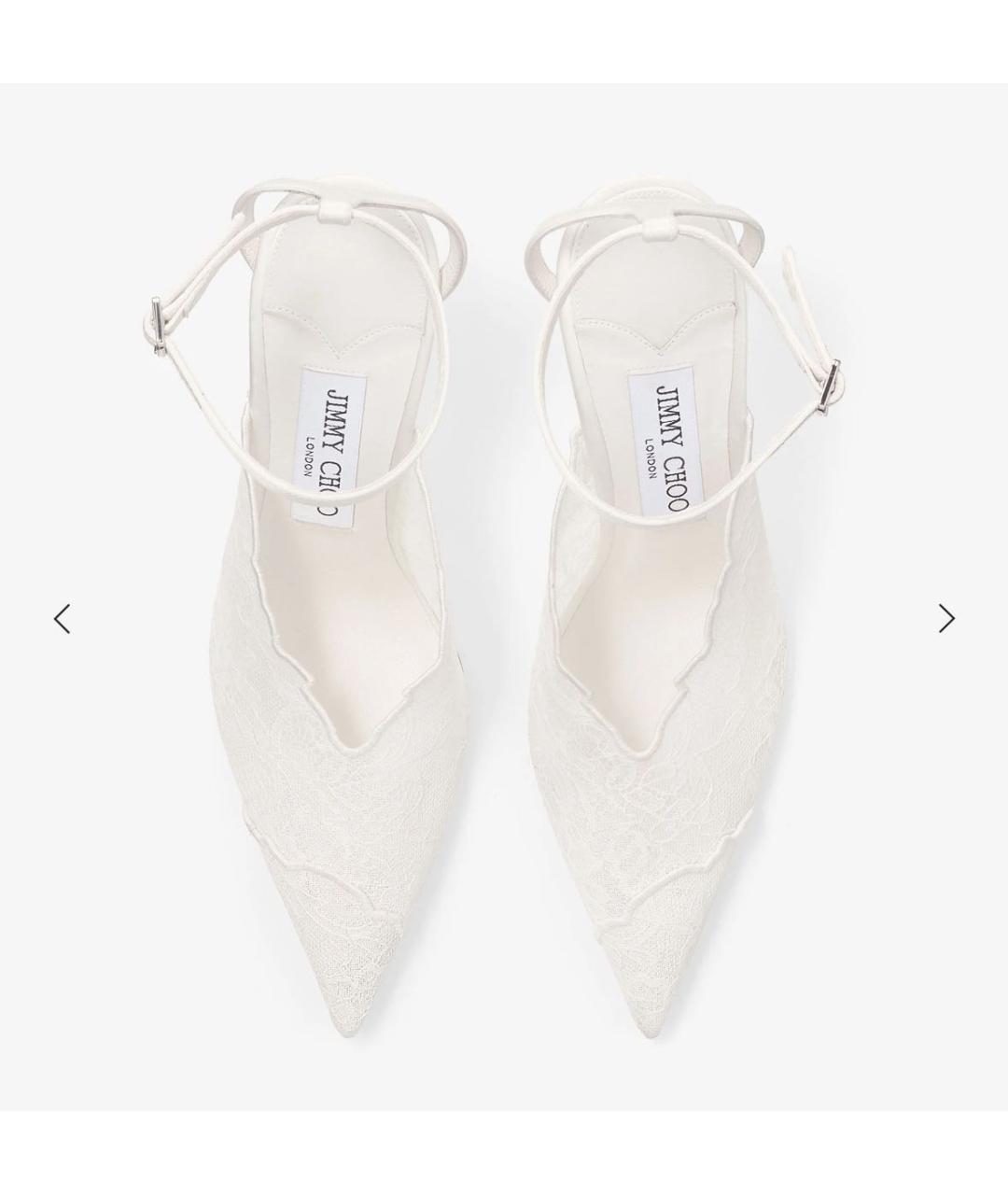 JIMMY CHOO Бежевые туфли, фото 3