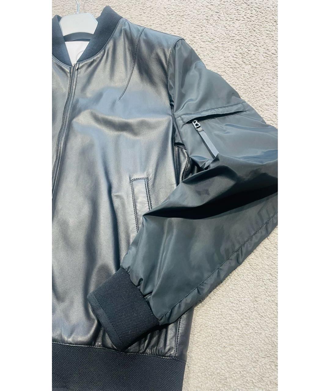 BOGNER Черная кожаная куртка, фото 7