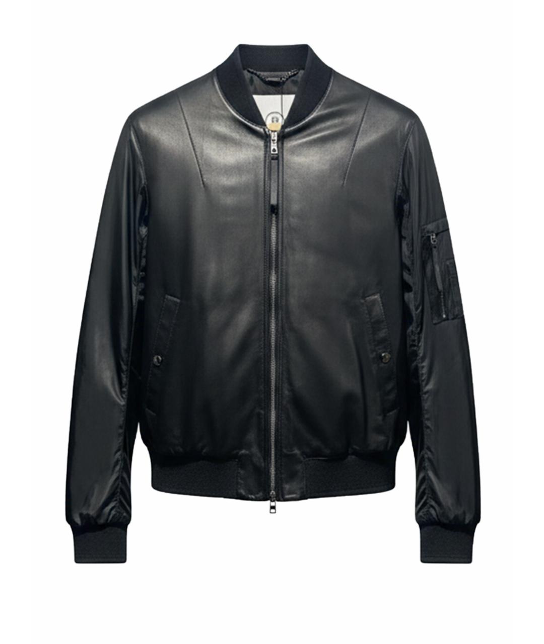 BOGNER Черная кожаная куртка, фото 1