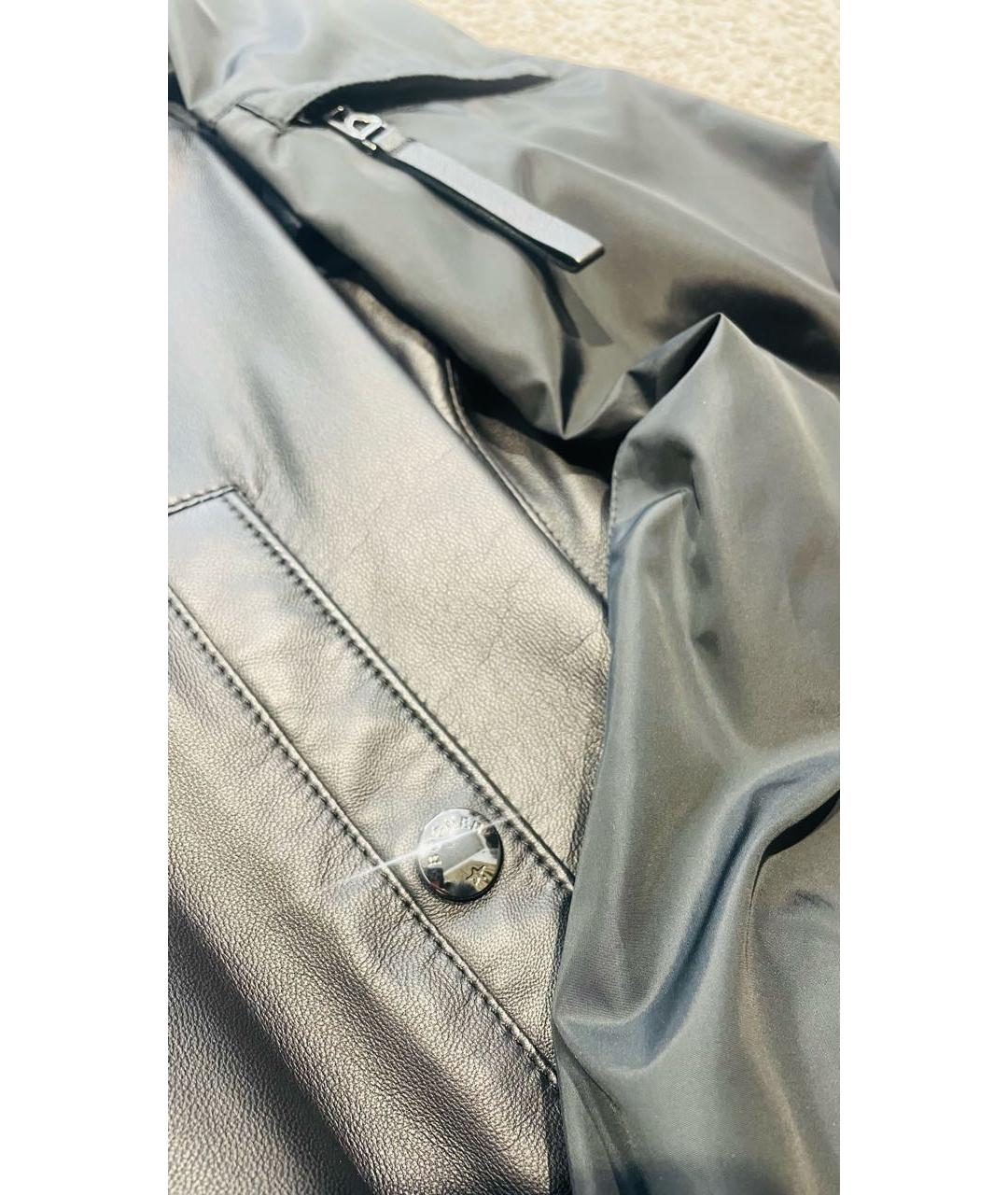 BOGNER Черная кожаная куртка, фото 8