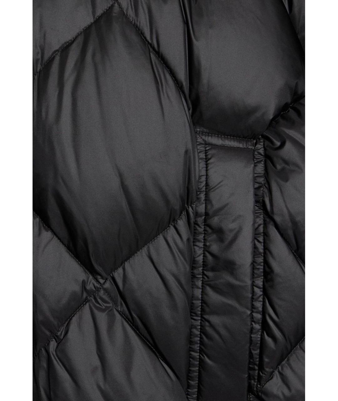 STAND STUDIO Черный полиэстеровый пуховик, фото 4