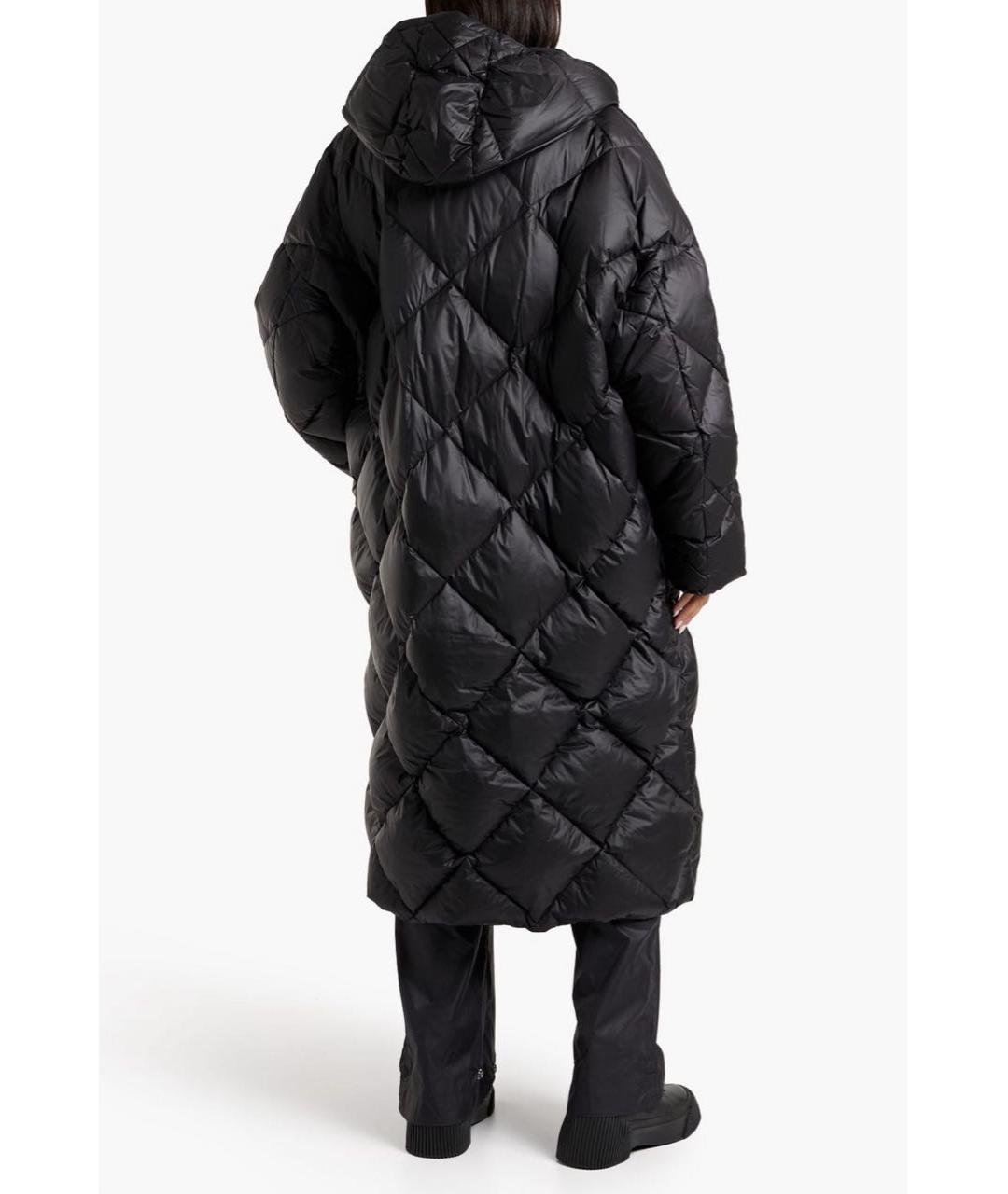STAND STUDIO Черный полиэстеровый пуховик, фото 2