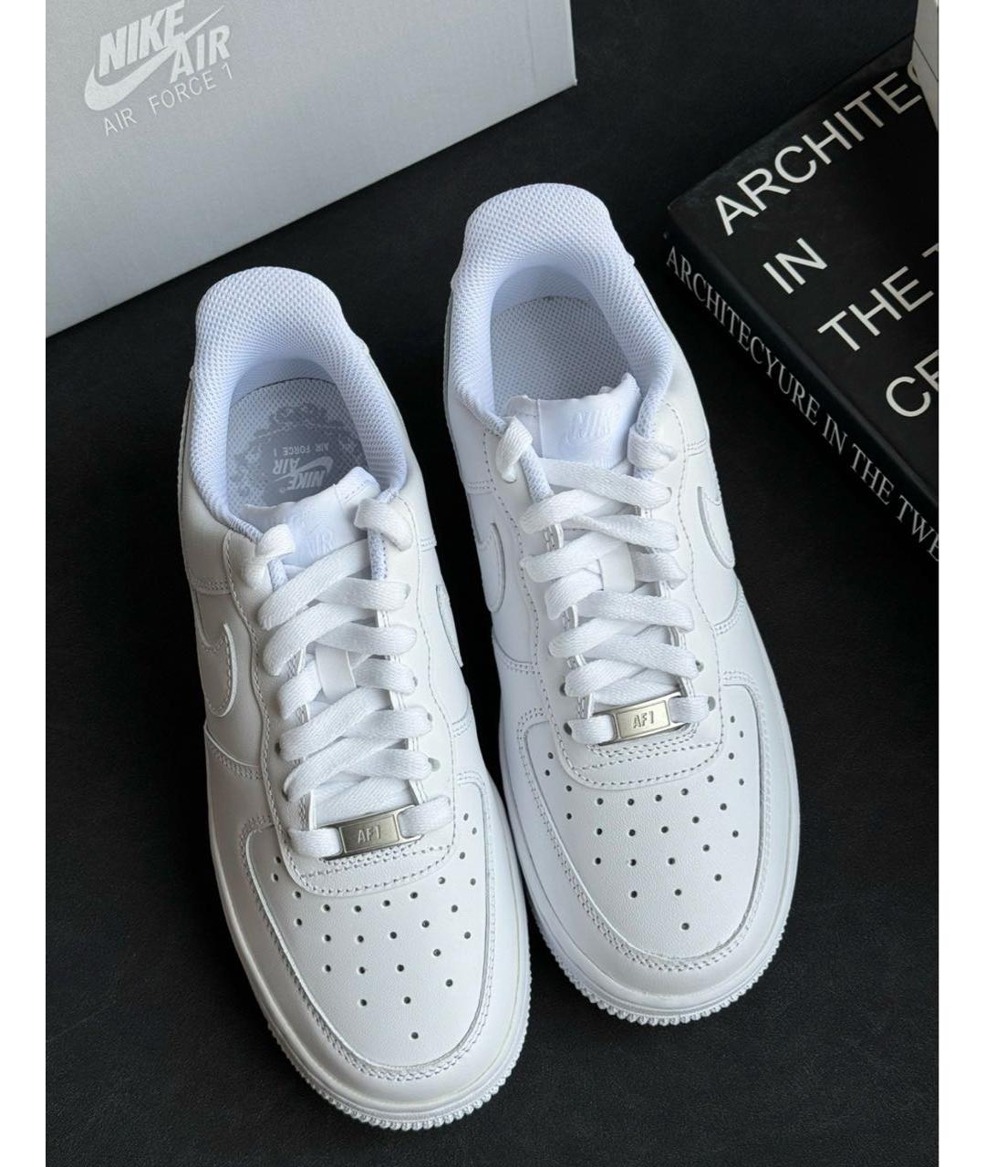 NIKE Белые низкие кроссовки / кеды, фото 7