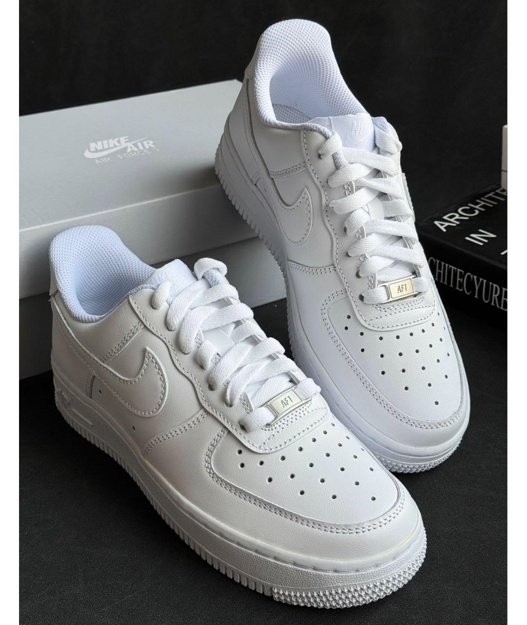 NIKE Белые низкие кроссовки / кеды, фото 6