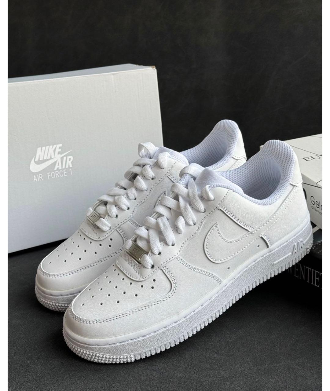 NIKE Белые низкие кроссовки / кеды, фото 8