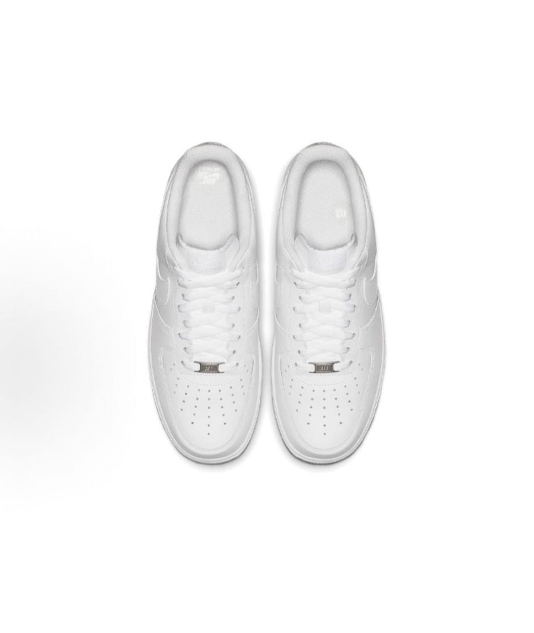 NIKE Белые низкие кроссовки / кеды, фото 2