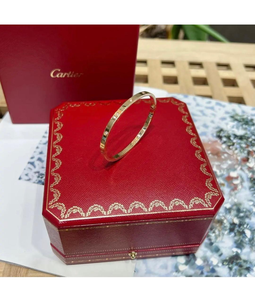 CARTIER Золотой браслет из розового золота, фото 2