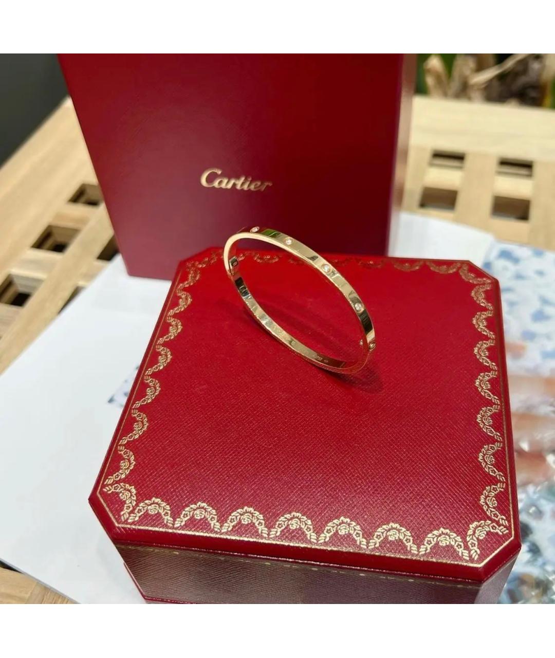 CARTIER Золотой браслет из розового золота, фото 3