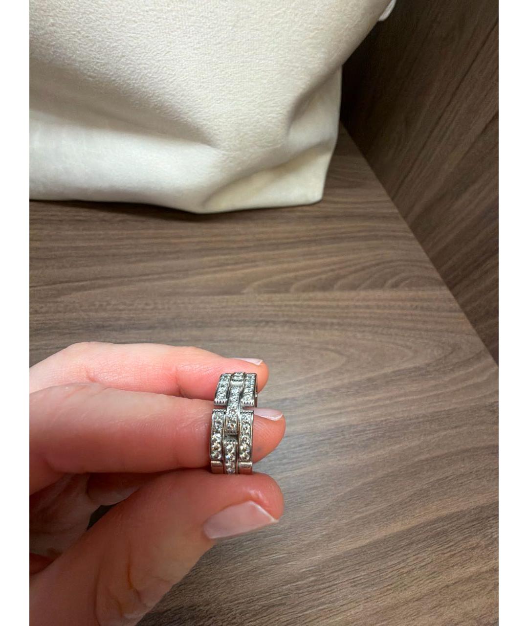 CARTIER Серебряное кольцо из белого золота, фото 5