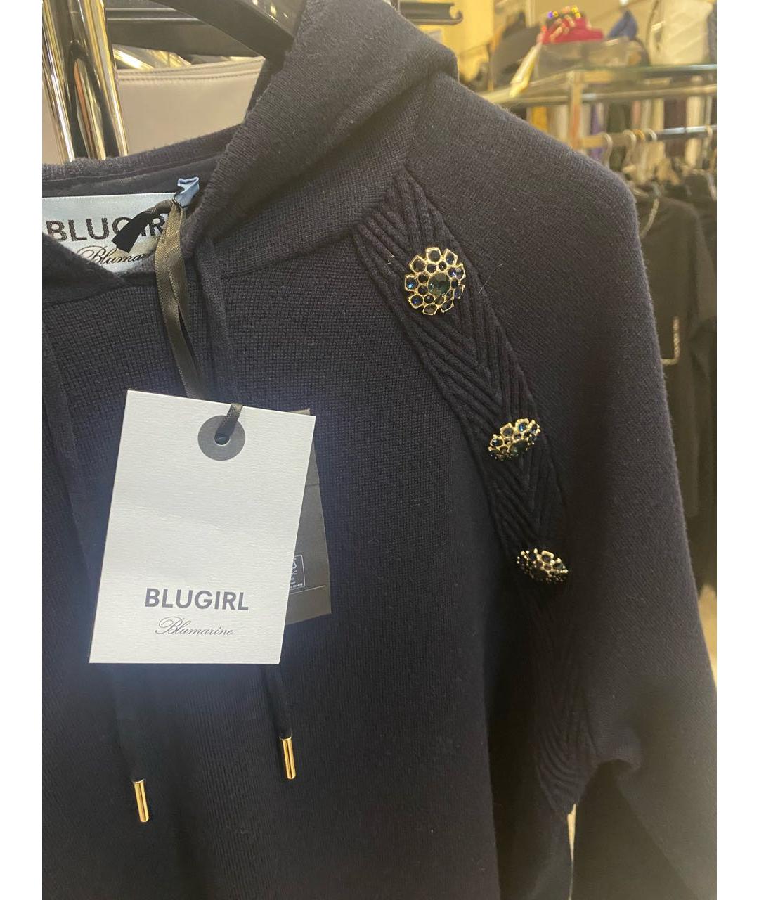 BLUGIRL Темно-синий джемпер / свитер, фото 3