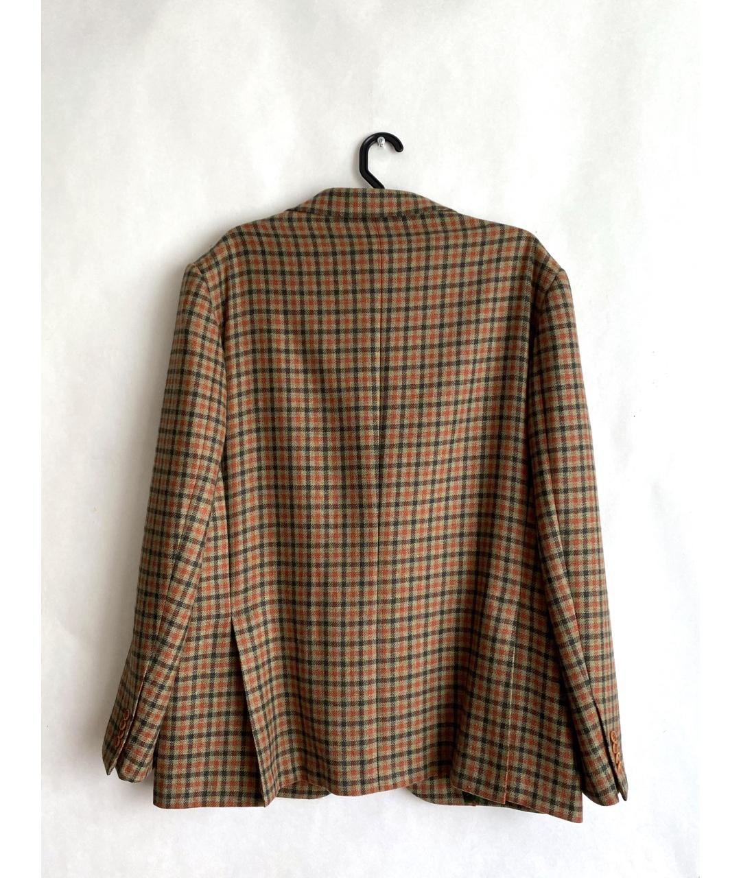 KITON Коричневый кашемировый пиджак, фото 2