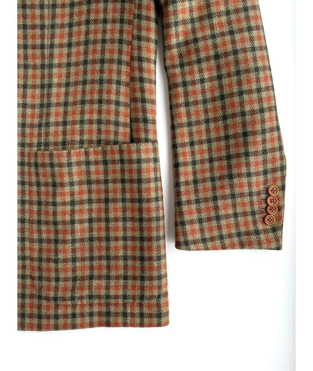 KITON Коричневый кашемировый пиджак, фото 6