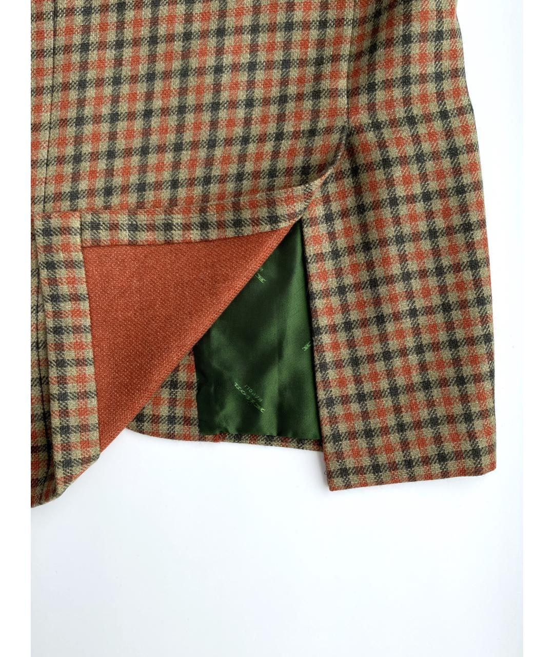 KITON Коричневый кашемировый пиджак, фото 7