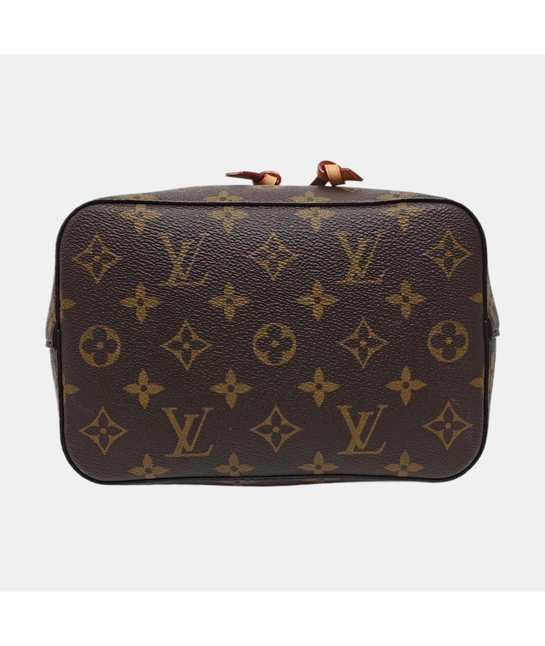 LOUIS VUITTON Коричневая сумка с короткими ручками, фото 3