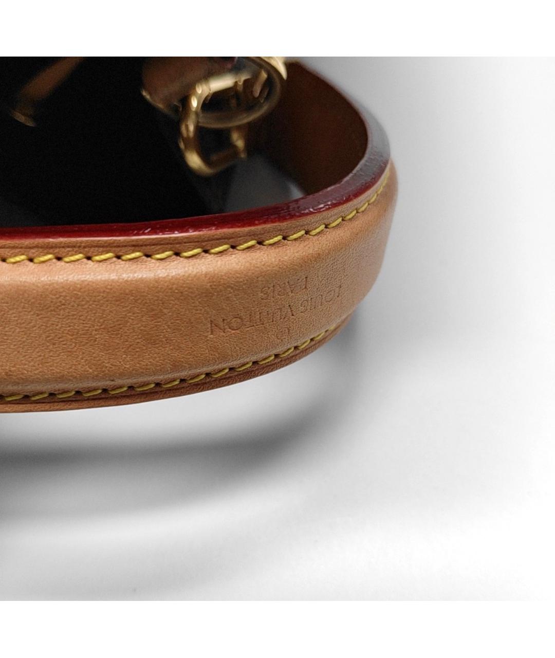 LOUIS VUITTON Коричневая сумка с короткими ручками, фото 4