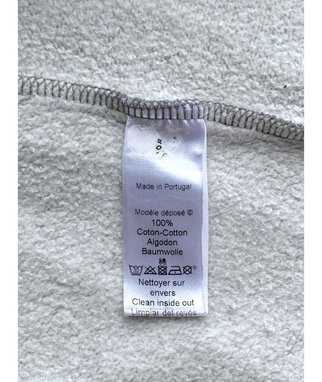 KENZO Серое хлопковое повседневное платье, фото 7