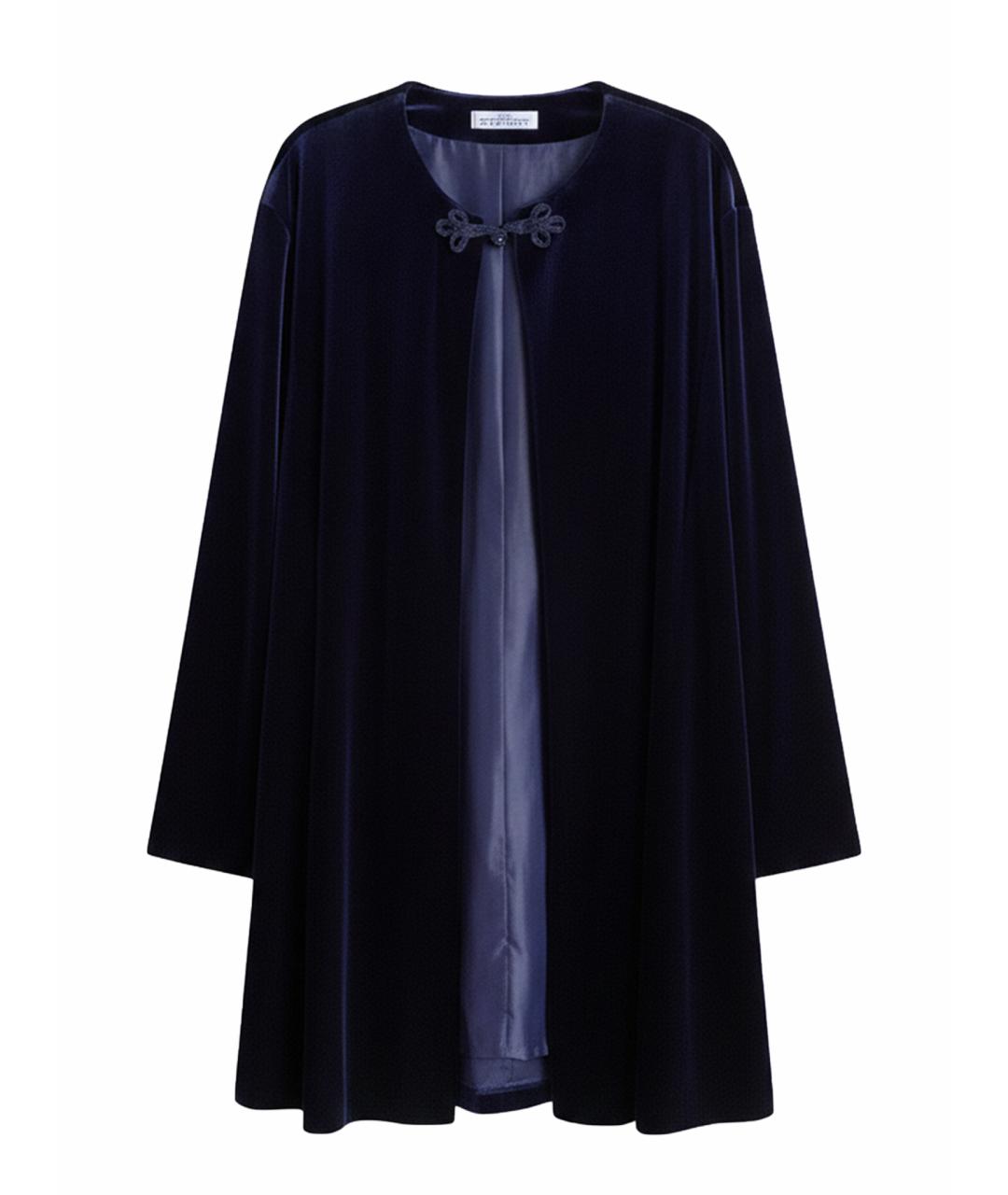 GIVENCHY Темно-синий бархатный жакет/пиджак, фото 1