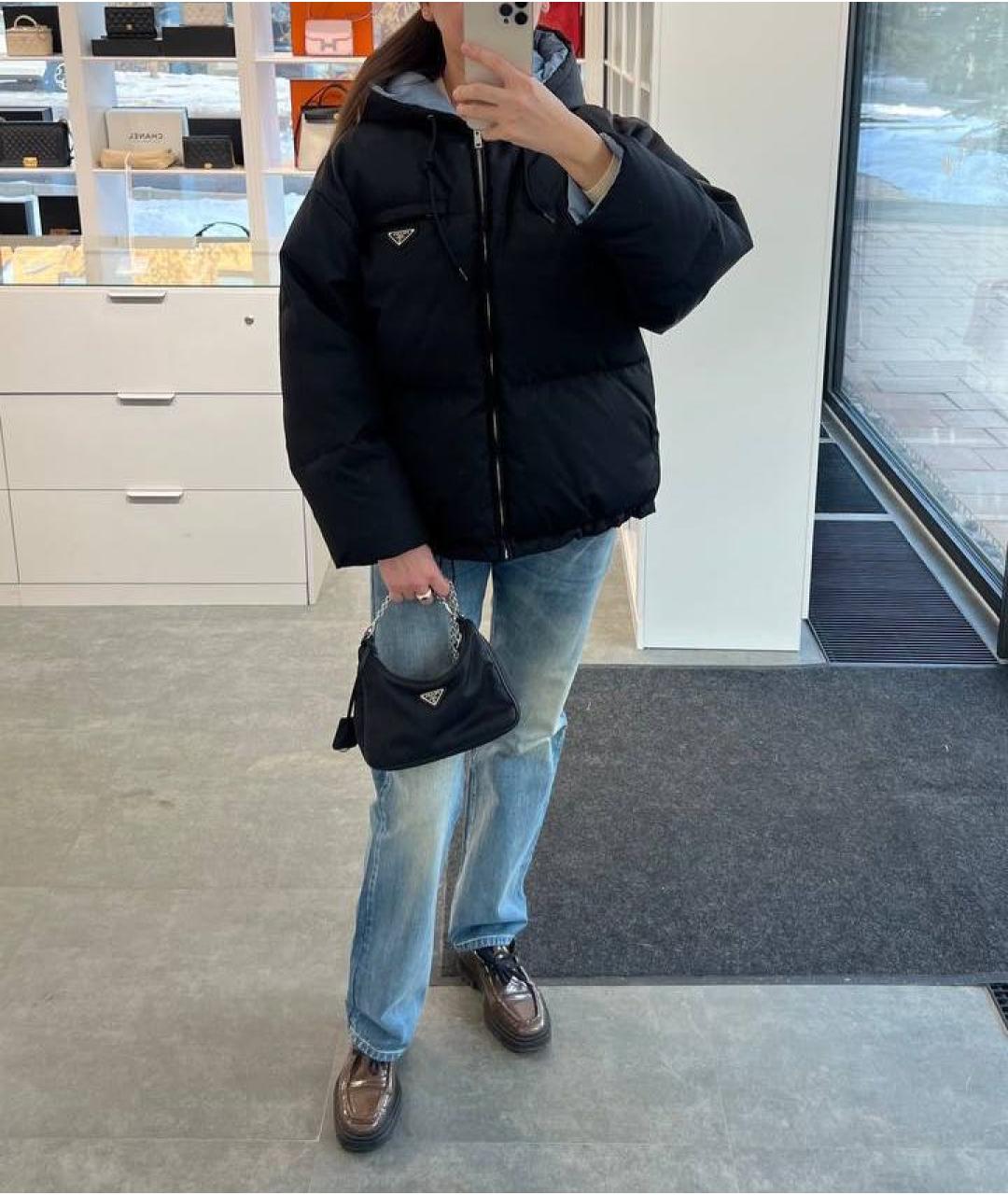 PRADA Черная куртка, фото 6