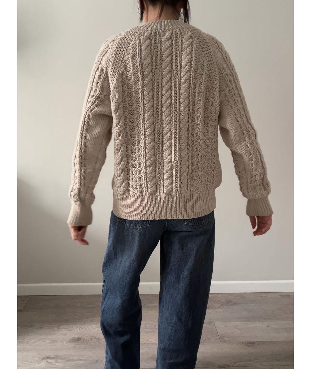 COS Бежевый хлопковый джемпер / свитер, фото 2