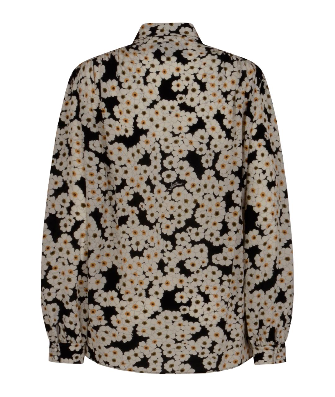 VALENTINO Мульти шелковая блузы, фото 2