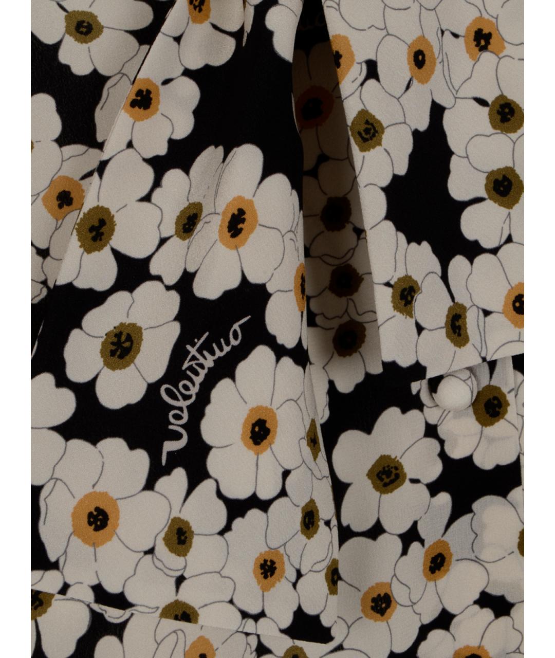 VALENTINO Мульти шелковая блузы, фото 3