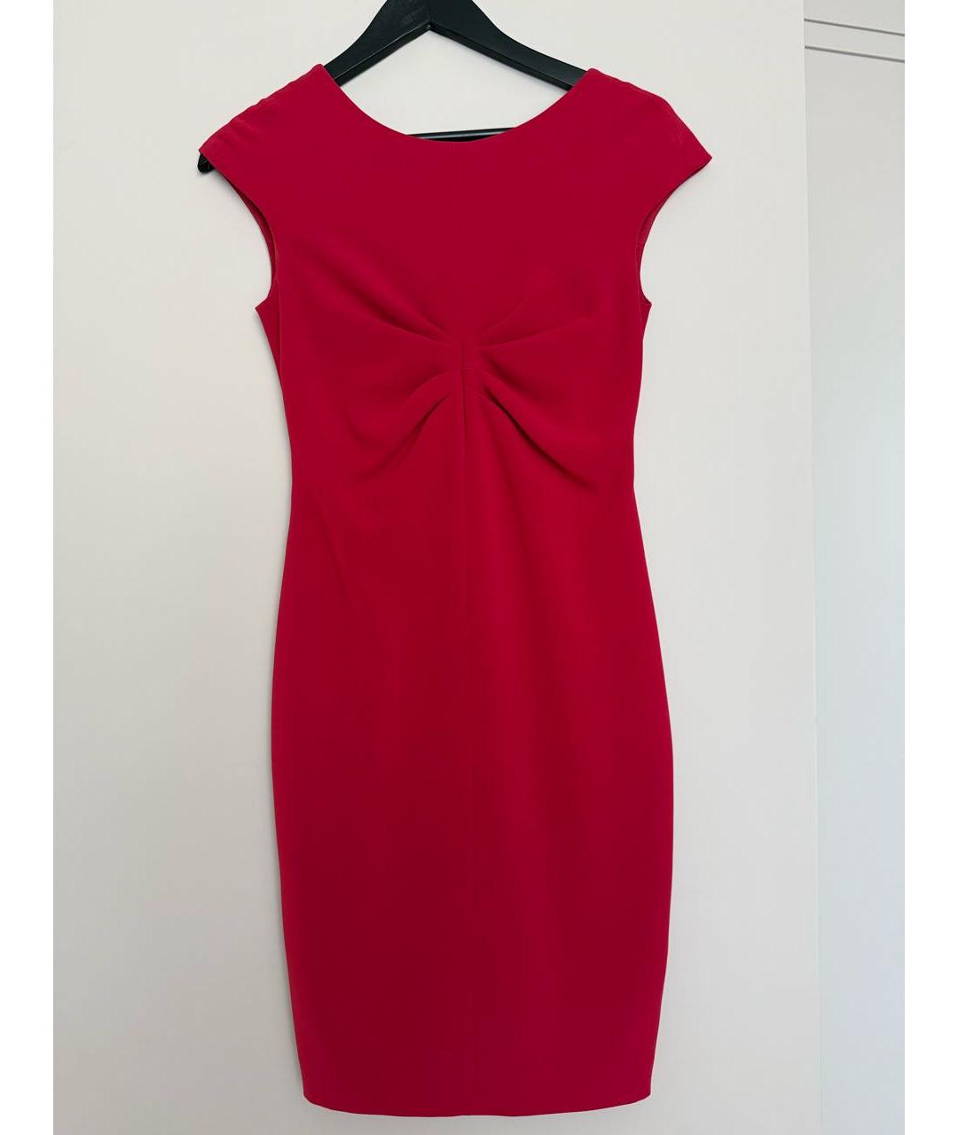 MAX MARA STUDIO Красное коктейльное платье, фото 3