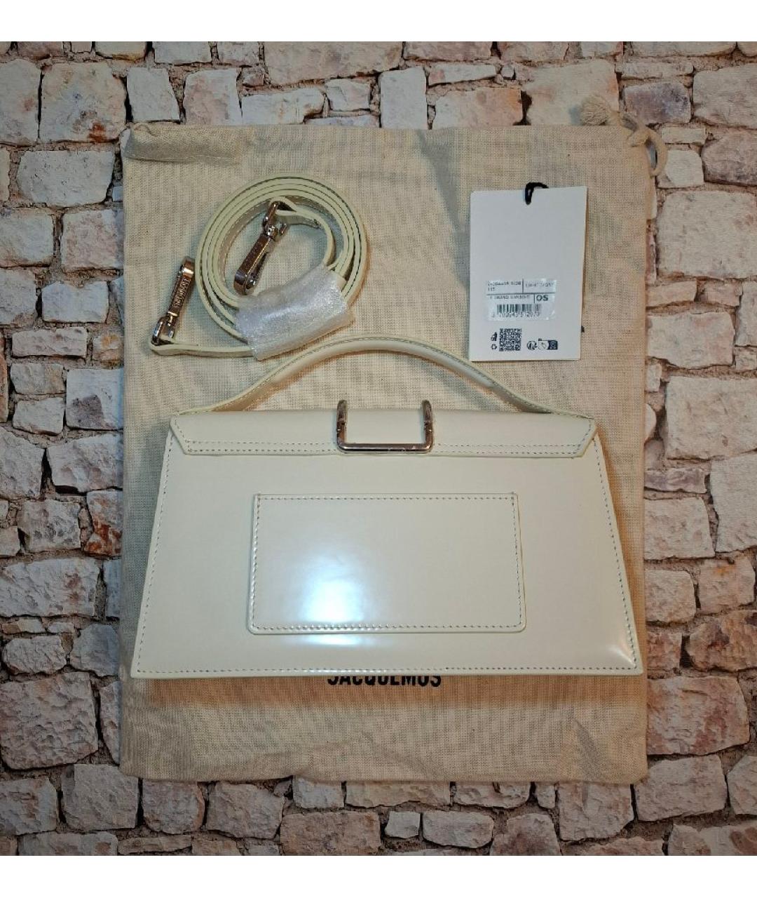 JACQUEMUS Сумка через плечо из лакированной кожи, фото 2