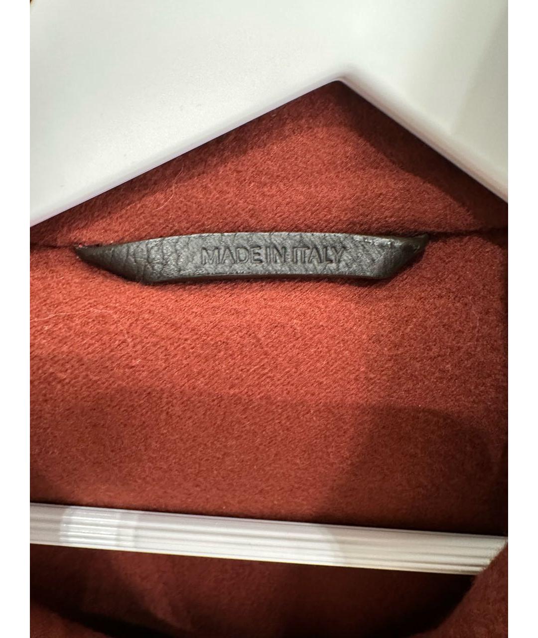 LORO PIANA Бордовая кашемировая куртка, фото 4