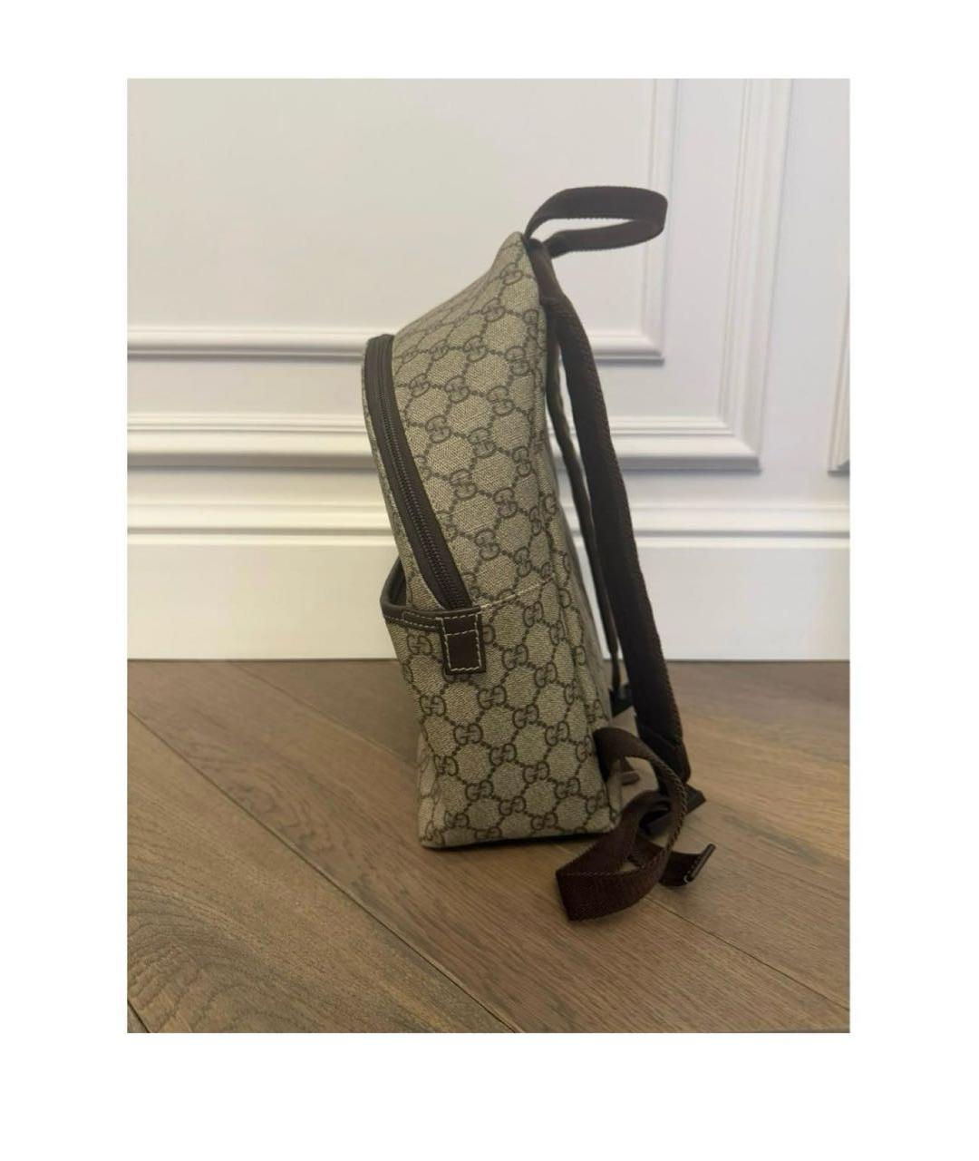 GUCCI Коричневый рюкзак, фото 2