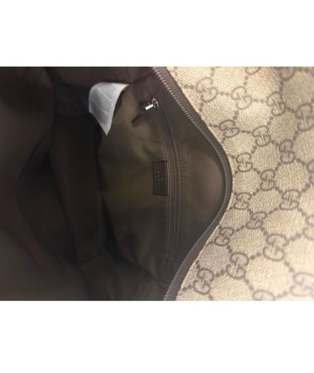 GUCCI Коричневый рюкзак, фото 4